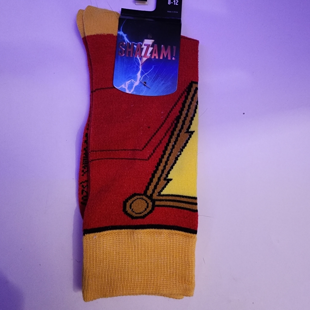 LootCrate Exclusive Shazam! Socks
